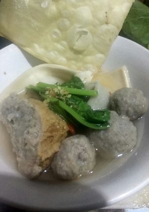 Foto resep Bakso daging ayam garing kenyal
