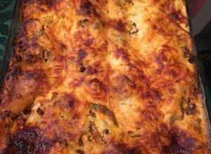 Una foto de Lasagna de Res