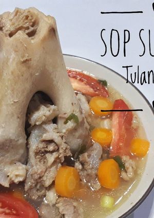 Foto resep Sup Sumsum Tulang Sapi
