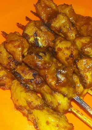 Foto resep Sate abuba (ayam bumbu bali)