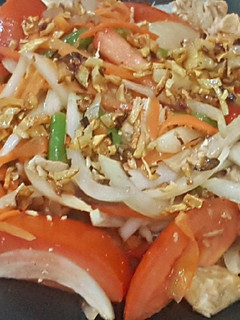 Foto resep Tumis garlic ayam sayuran