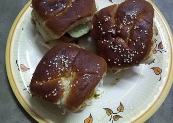 Unique Recipe Chicken burger Delicious