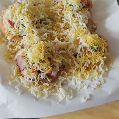 A picture of Chennai Special Murukku Open Sandwich (Tamilnadu Evening Snacks).
