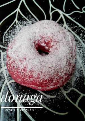 Foto resep Donat Buah Naga