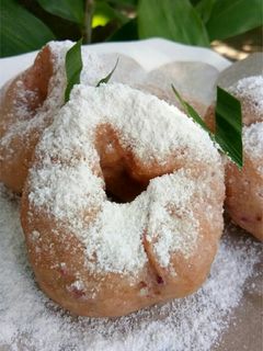 Foto resep Donat goreng ubi ungu