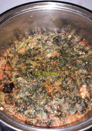 Foto resep ::13:: Gulai Merah Daun Singkong 😋