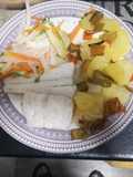Pescadilla al papillote