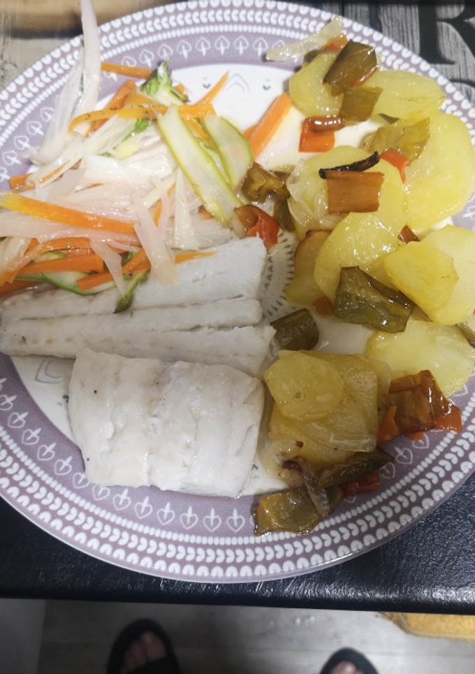 Una foto de Pescadilla al papillote