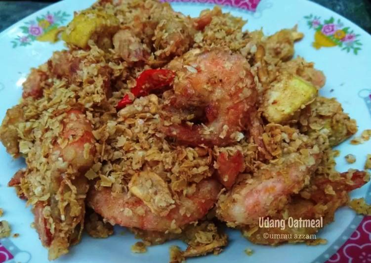 Cara Gampang Menyiapkan Udang Oatmeal, Bikin Ngiler