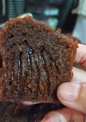 Foto resep 110. Bolu karamel pisang