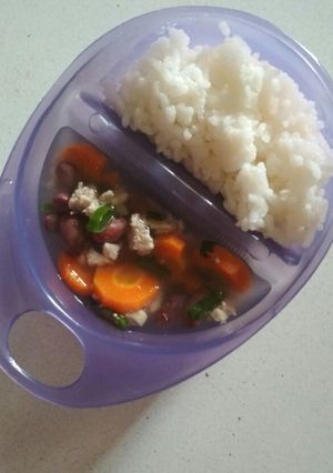 Foto resep Mpasi 11m sop kacang merah