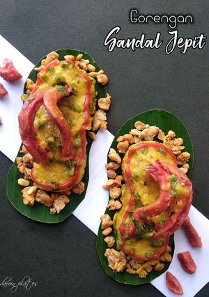 Foto resep Gorengan tempe sandal Jepit