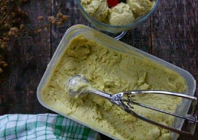 Resep Ice Cream Alpukat Anti Gagal