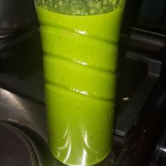 A picture of Day 1 dinner smoothie.