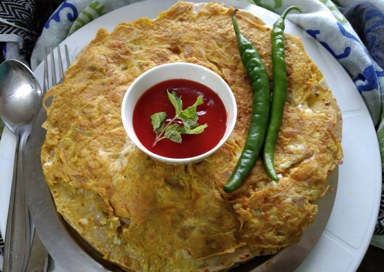 Recipe of Speedy Egg paratha