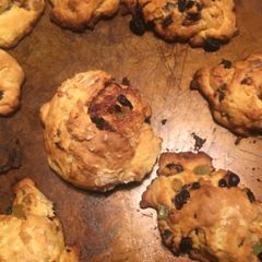A picture of English tea muffins.