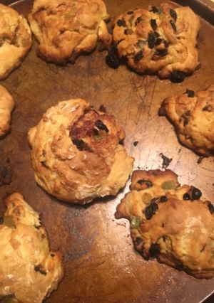 A picture of English tea muffins.