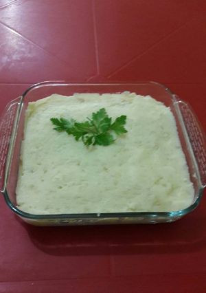 Una foto de Puré de papa