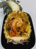 ข้าวอบสับปะรดกุ้ง