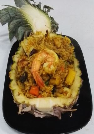 รูปของ ข้าวอบสับปะรดกุ้ง