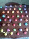 Chocolate Smartie Cake
