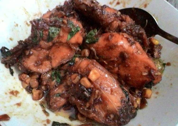 Resep Ayam Kecap Pedas Daun Kemangi Oleh Maria Ulfah Cookpad