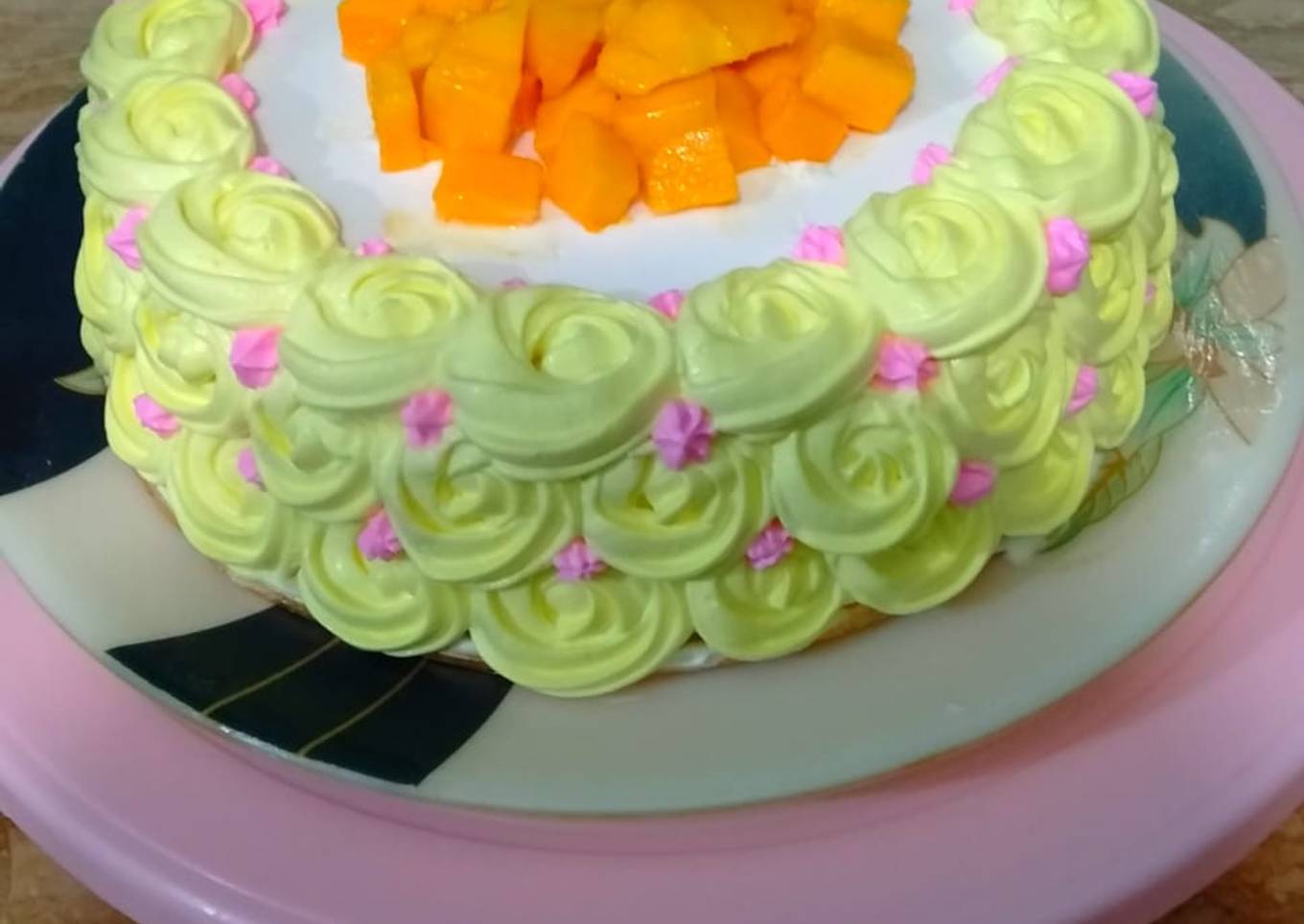 Fresh mango cake (1 pound)