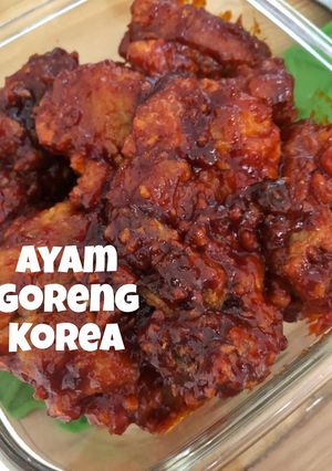 Foto resep Ayam Goreng Korea