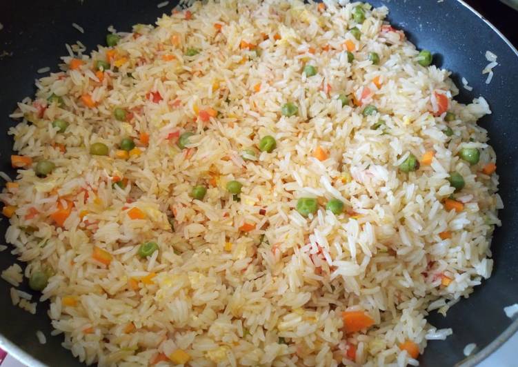 Fried left over rice