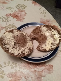Una foto de Una pieza "pan de linaza" fácil y rápido