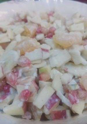 A picture of Fruit chaat.