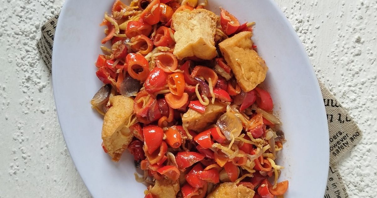 Tumis Tahu Tangkil