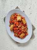 Tumis Tahu Tangkil
