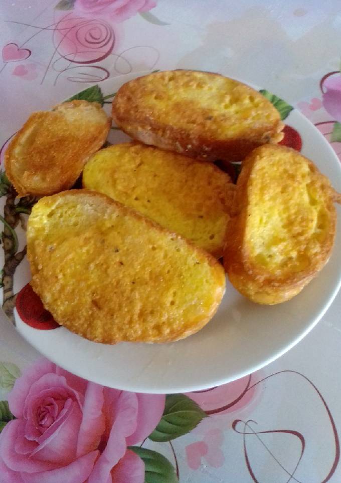 Грінки в яйцях