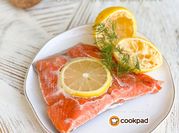 Gambar salmon lemon
