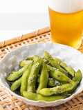 Fluffy Pan-Roasted Edamame