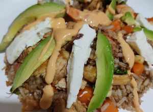 Una foto de Yakimeshi dieta light fit
