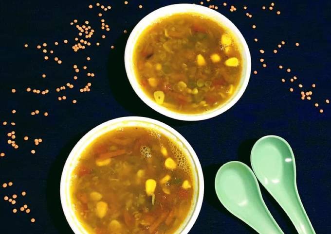 Recipe of Speedy Healthy Dal Soup