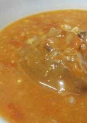 صورة لوصفة طريقة عمل شوربة لحم بالشوفان