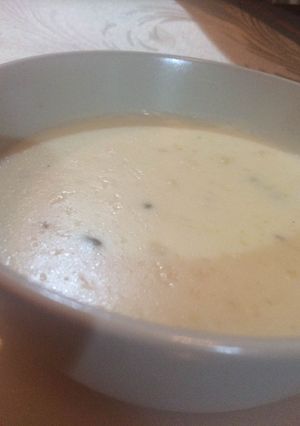 صورة لوصفة طريقة عمل شوربه كريمة الفطر