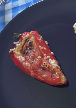 Φωτογραφία της συνταγής Πιπεριές Φλωρίνης γεμιστές με φέτα
