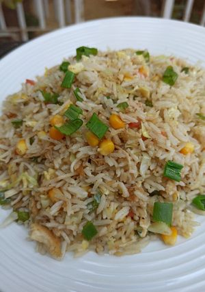 A picture of Chinese Fried Rice.