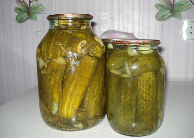 Мамины рецепты маринованные огурцы на зиму