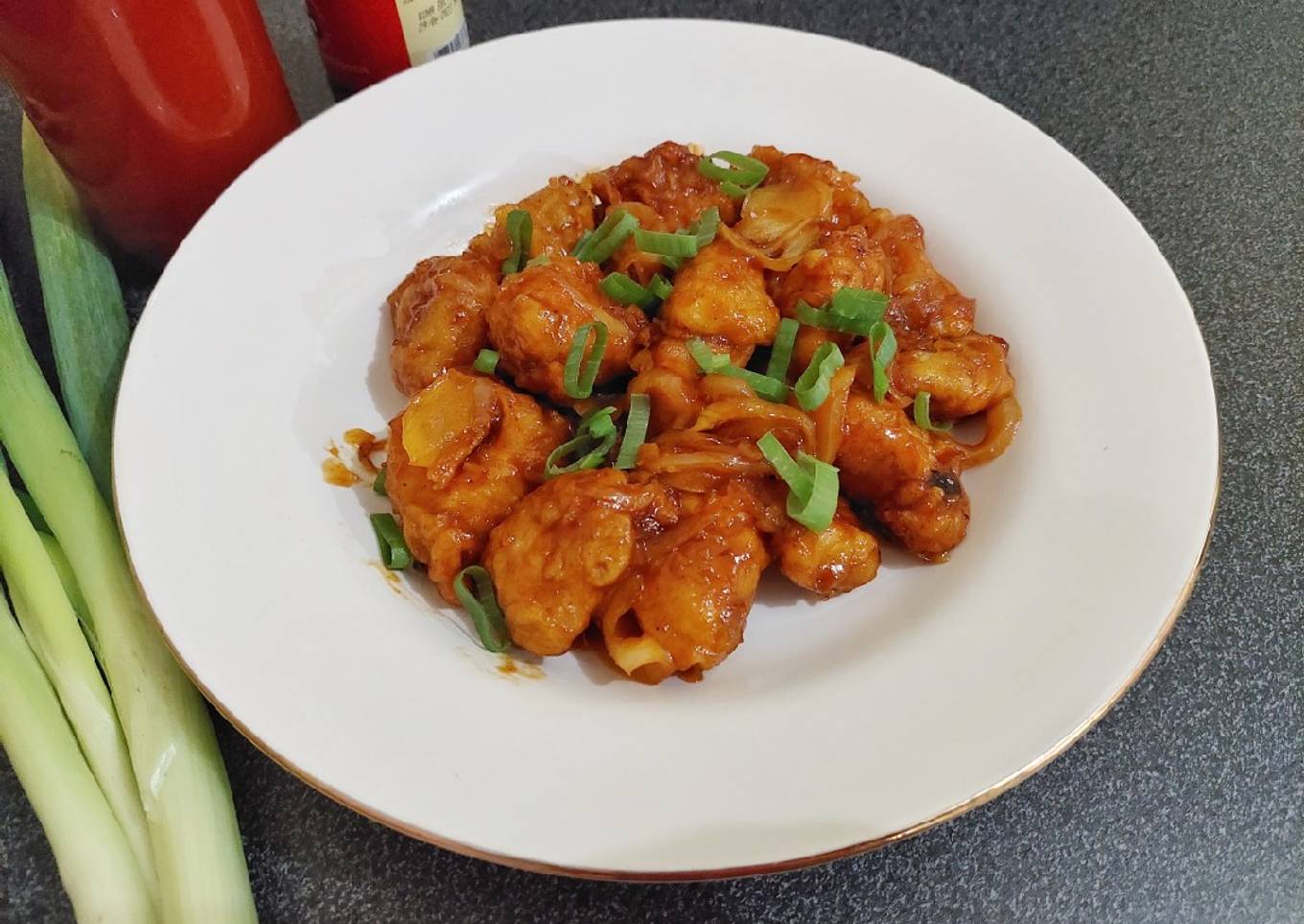 Ayam Goreng Saus Madu