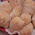 Ciabatta sandwich (τσιαπάτα) με προζύμι