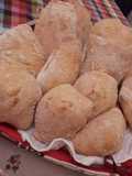 Ciabatta sandwich (τσιαπάτα) με προζύμι