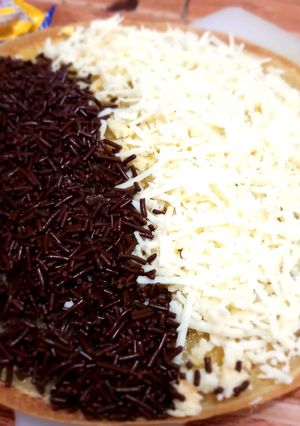 Foto resep Terang bulan a.k.a martabak keju coklat