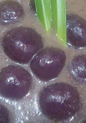 Foto resep Kolak biji salak ubi ungu