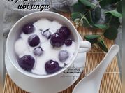 Gambar kolak biji salak ubi ungu