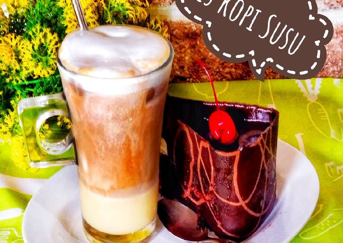 Resep Es kopi Susu oleh Lanjarsih/Mama Fifian ( MasakanRumahan) - Cookpad
